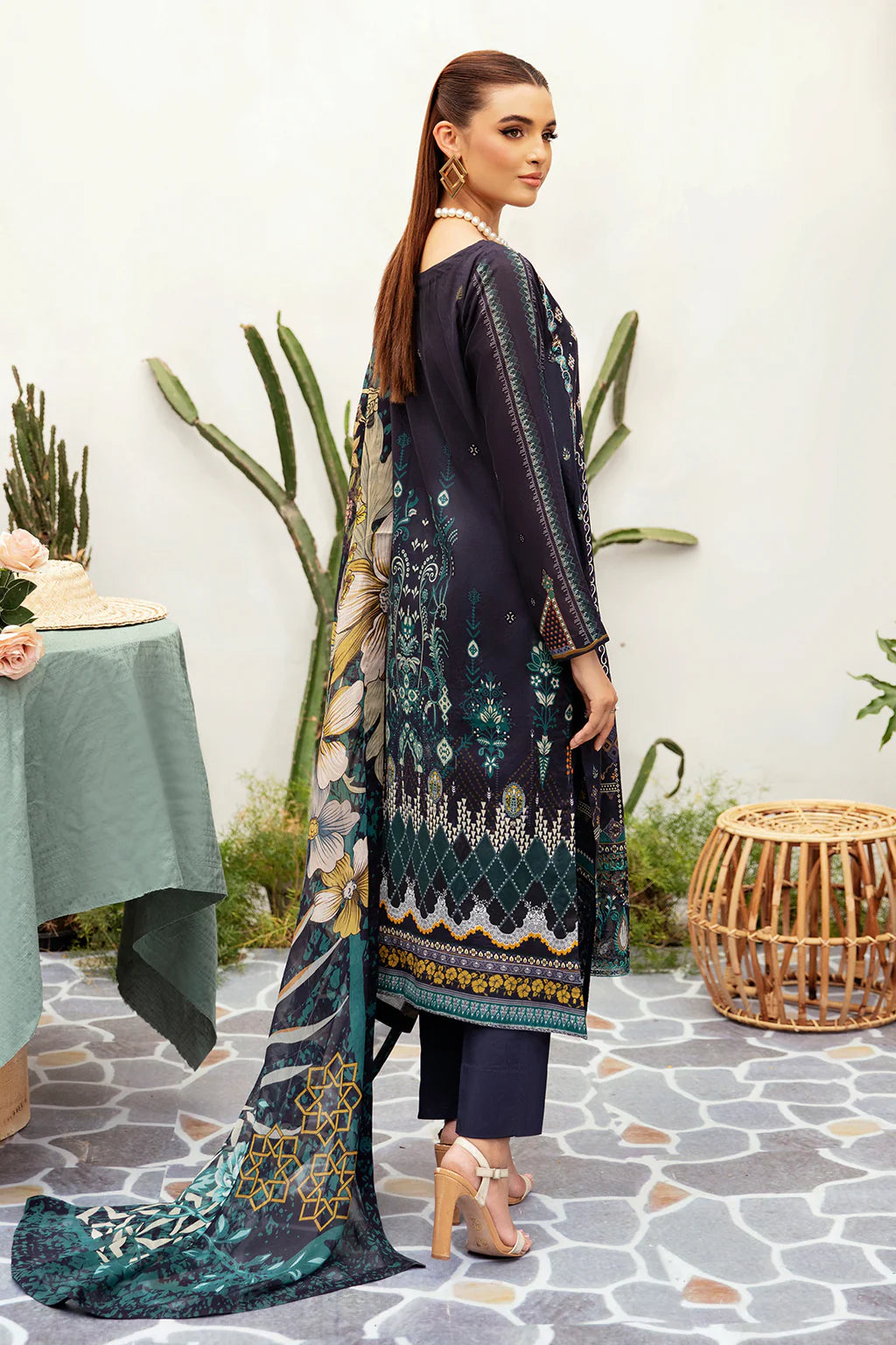 Ramsha Mashaal Collection Lawn L-1207