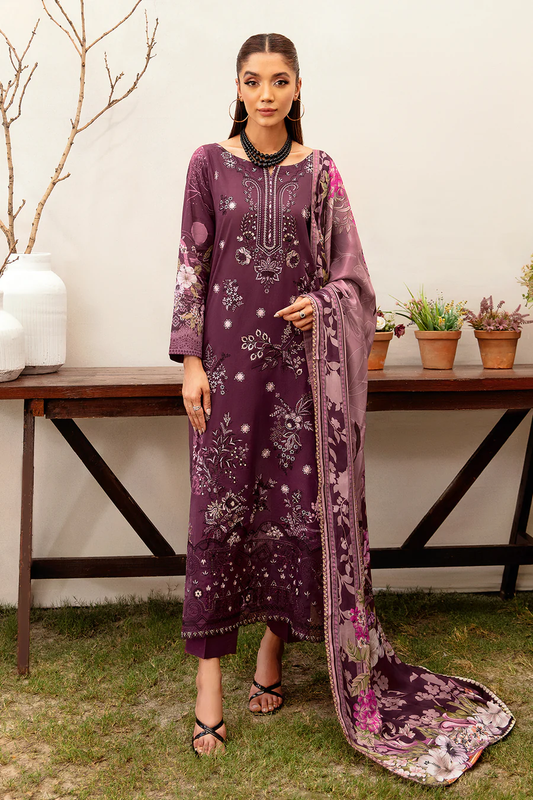 Ramsha Mashaal Collection Lawn L-1201