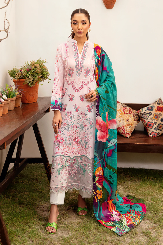 Ramsha Mashaal Collection Lawn L-1204
