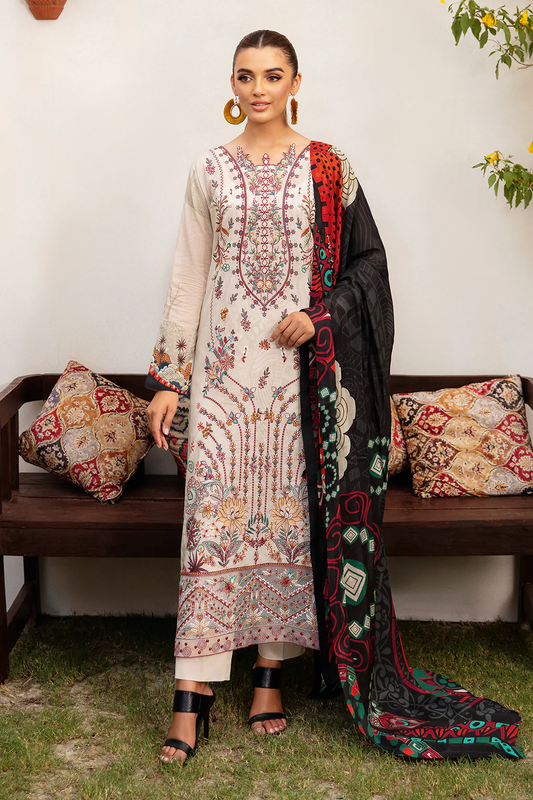 Ramsha Mashaal Collection Lawn L-1208