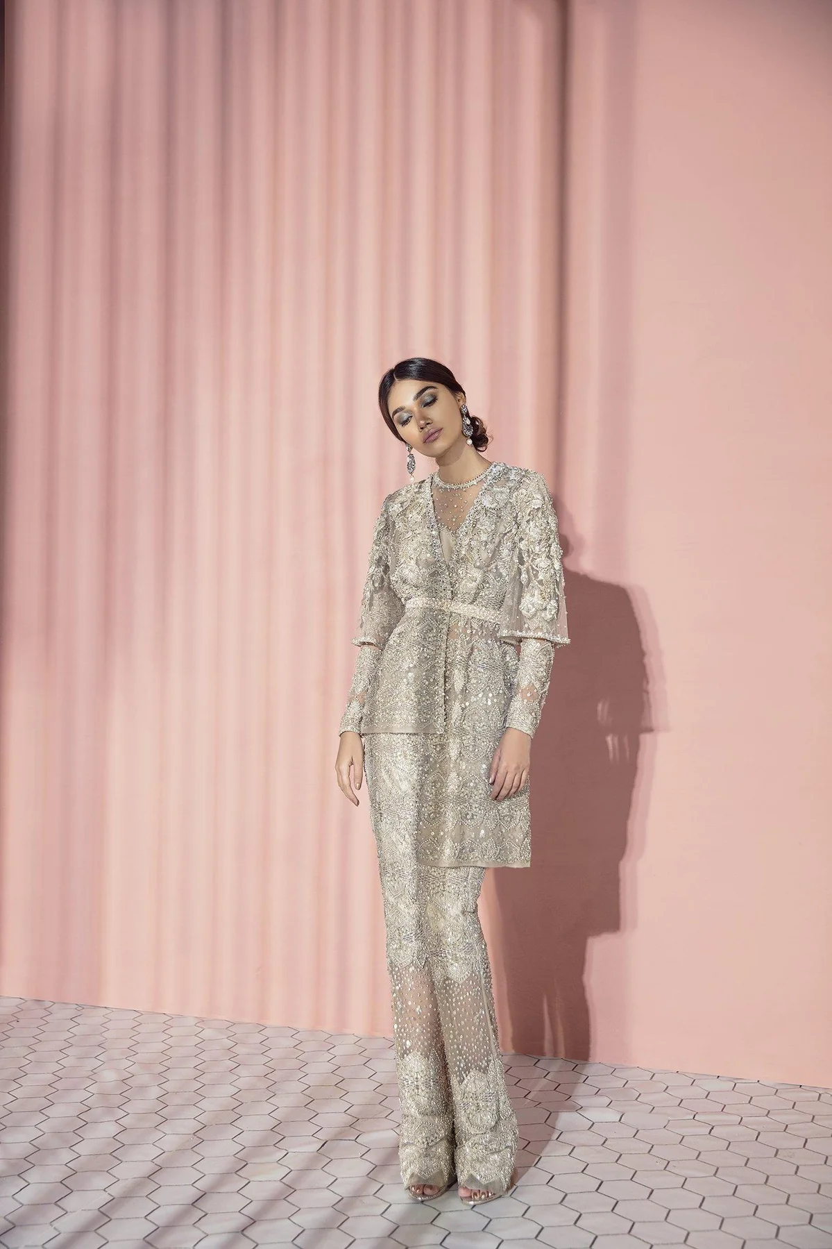 Suffuse Luxe Amour Dete Taupe Jacket