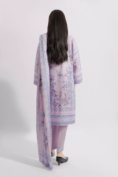 SAYA Lawn 3-Piece Unstitched Embroirdered Collection SKU: 46130
