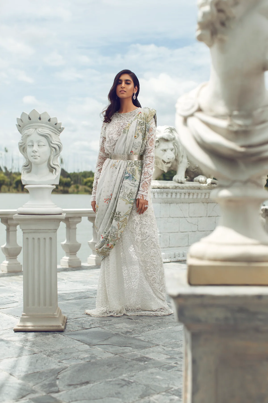 Suffuse Luxe Flporaison Layered White