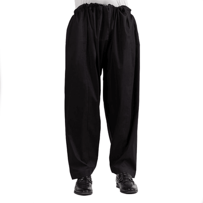 Lamsa Men's Black Shalwar Pyjama Bottoms
